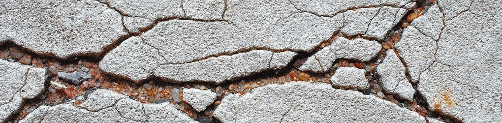 San Diego Sidewalk that is cracked and damaged